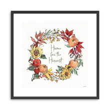 Leaf Wreath Home For the Harvest