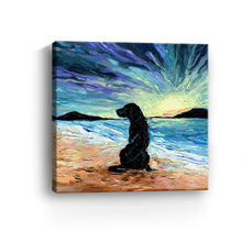 Beach Days - Black Labrador