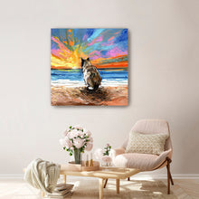 Beach Days - Snowshoe Cat