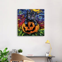 Halloween Kitten Night
