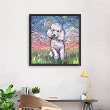Poodle White Night