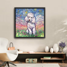 Poodle White Night