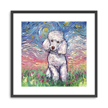 Poodle White Night