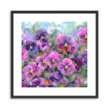 Smiling Pansies