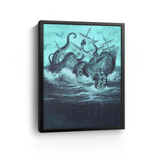 Release The Kraken Canvas Wall Art