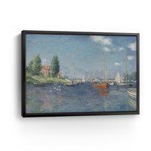 Red Boats - Argenteuil, 1875 by Claude Monet