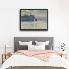 The Cliff - Étretat - Sunset, 1883 by Claude Monet