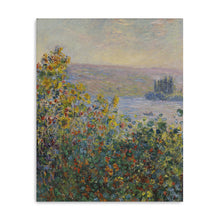 Flower Beds at Vétheuil, 1881 by Claude Monet