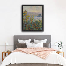 Flower Beds at Vétheuil, 1881 by Claude Monet