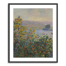 Flower Beds at Vétheuil, 1881 by Claude Monet