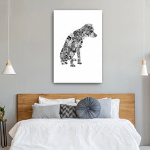 Floral Dog I