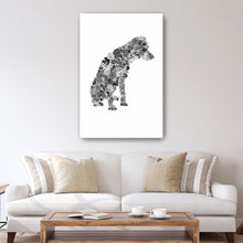 Floral Dog I