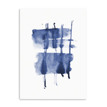 Navy Blue - Ink Flow I