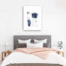 Navy Blue - Ink Flow III