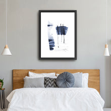 Navy Blue - Ink Flow III