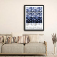 Watercolor Mosaic Canvas Wall Art