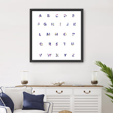 Colorful Alphabet - Square
