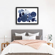 Blue Watercolor Stones II