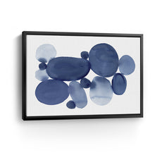 Blue Watercolor Stones I