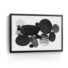 BW - Watercolor Stones I