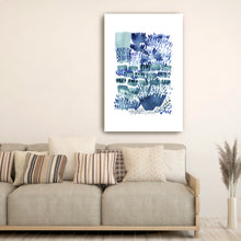 Green Blue White - Garden Waters I