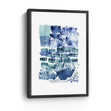 Green Blue White - Garden Waters I