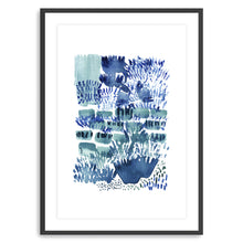 Green Blue White - Garden Waters I