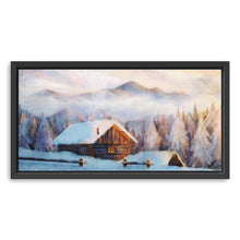 December Log Cabin