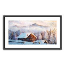December Log Cabin