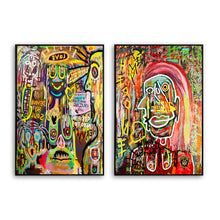 Vivid Vertical Street Art (Assorted Pack of 4)