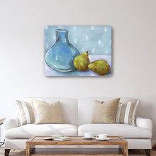 Bottle and Pears
