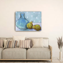 Bottle and Pears