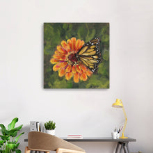 Butterfly and Orange Flower