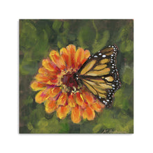 Butterfly and Orange Flower