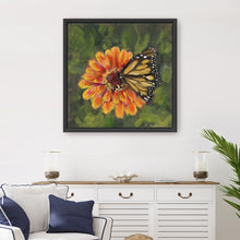 Butterfly and Orange Flower
