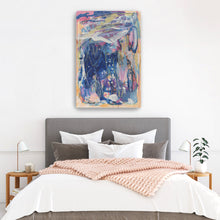 Into the Blue Canvas Wall Art