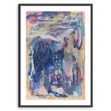 Into the Blue Canvas Wall Art