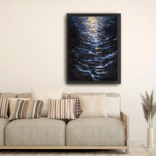 Dark Ripple Canvas Wall Art