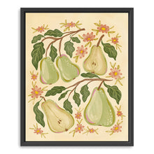 Pears and Flowers