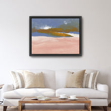 Blush Pink, Blue and Brown