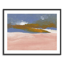 Blush Pink, Blue and Brown