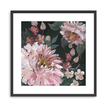 Romantic Moody Roses on Black I