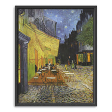 Cafe Terrace at Night v1, 1888 by Vincent Van Gogh