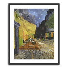 Cafe Terrace at Night v1, 1888 by Vincent Van Gogh