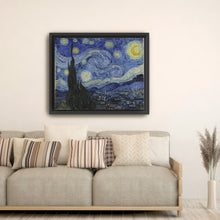 Starry Night v1, 1889 by Vincent Van Gogh