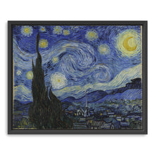 Starry Night v1, 1889 by Vincent Van Gogh