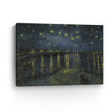 Starry Night Over the Rhône v1, 1888 by Vincent Van Gogh