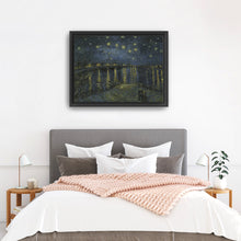 Starry Night Over the Rhône v1, 1888 by Vincent Van Gogh