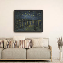 Starry Night Over the Rhône v1, 1888 by Vincent Van Gogh