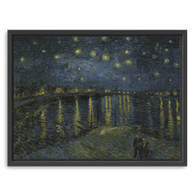 Starry Night Over the Rhône v1, 1888 by Vincent Van Gogh